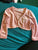 PatPat Disney Pink velvet cropped cardigan 3T