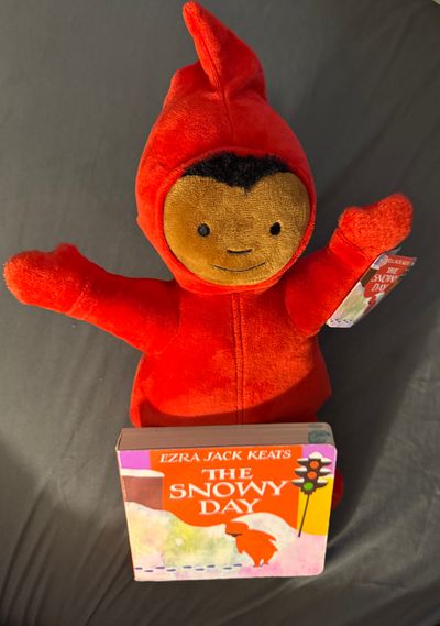 Viking The Snowy Day Book w/ Plush Doll