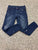 AQ Stretch paint splatter skinny jeans 5T/5