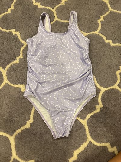 SHEIN 10 Never worn fits sz12-14 purple one piece swim 10-12