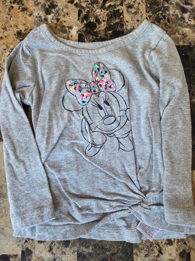 Disney long sleeved shirt minnie mouse  18-24 Months