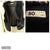 SO Fuzzy black sleeveless vest 10-12