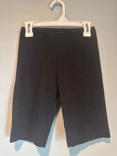 Old Navy Black ribbed leggings 14-16