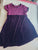 a burgundy velvet short-sleeve A-line dress. a burgundy velvet short-sleeve A-line dress. 6 (Big Kid)