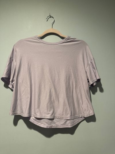 Old Navy size XXL 18/20 S/S lavender sports shirt 14-16