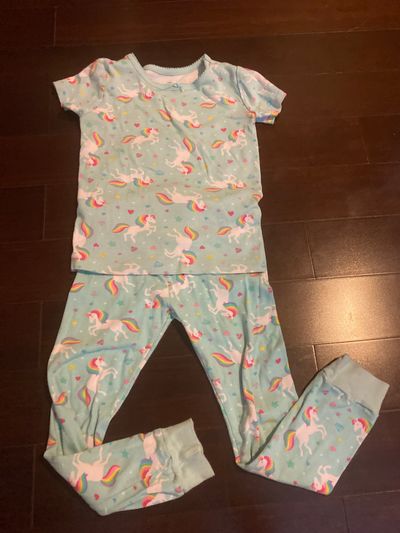 Kids Headquarters Unicorn pajamas size 7 7-8
