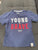 Target Blue young and brave short sleeve tshirt 7-8