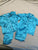 Top Gal size 10 2 sets Teal pj set 10-12