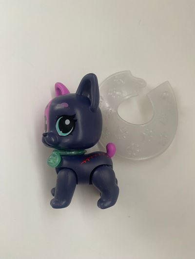 Zuru pet rescue series dog with head cone
