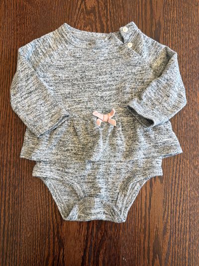 Carters skirted onesie  6-9 Months