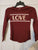 Old navy- long sleeve maroon thermal shirt Love 10-12
