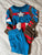 Captain America 2 pc long sleeve and pants  2T
