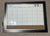 Quartet 17X23 magnetic dry erase calendar with cork board. 2 magnets