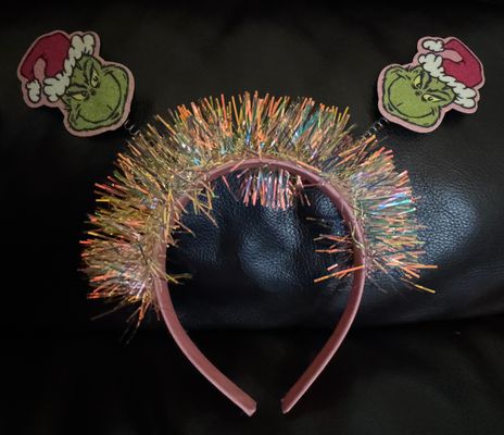 Holiday Time The Grinch Holiday Headband