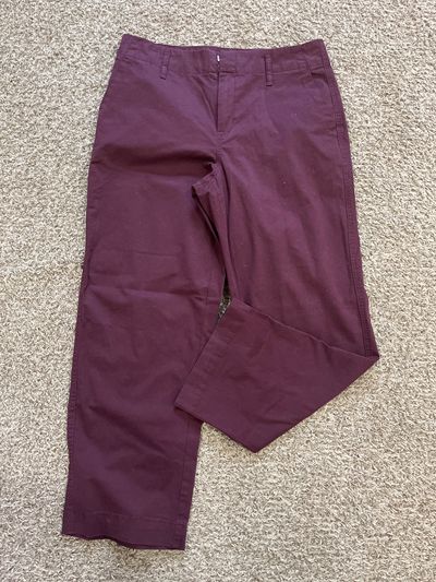 A new day High rise straight- maroon - new Women's 10