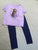 Disney Wish t shirt Cat n Jack navy leggings 10-12