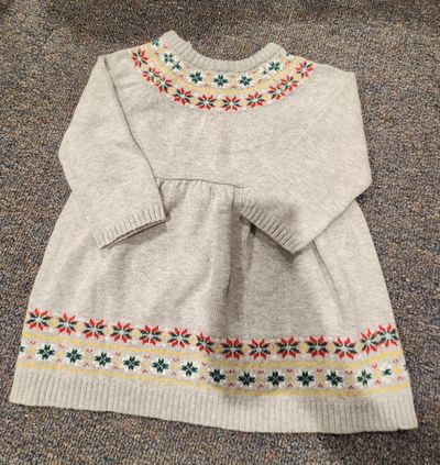 Carter's Sweater dress 12 Months