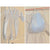 Unknown Baby Boy Baptism outfit with matching hat 6-12 Months