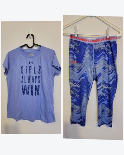 Under Armour Athletic Top XL and Bottom L