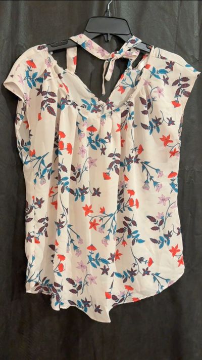 LAUREN CONRAD FLORAL SHIRT Women's - L