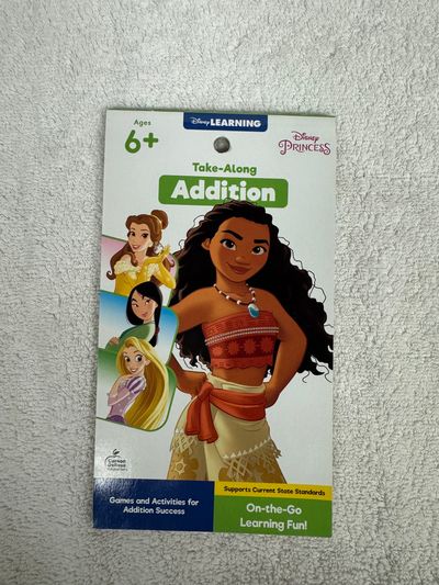 Brand New Disney Princess Take Along Addition Book Brand New Disney Princess Take Along Addition Book