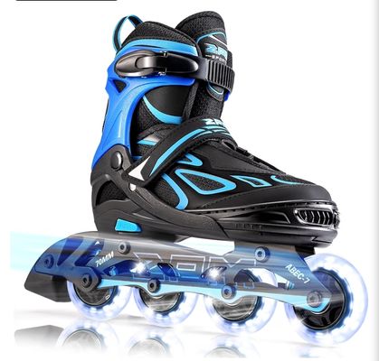 Brand New 2pm lightup Rollerblades Size S Blue Size 11-13 never used