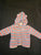 Babygap Red, white, blue sweater jacket. Bear hat 12-18 Months
