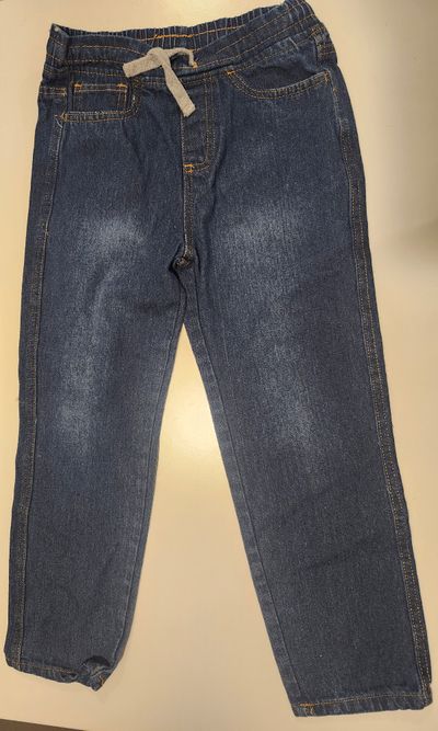 Hawk pull on denim pants jeans size 7 Very good condition 7-8