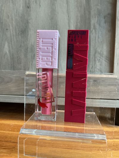 Maybelline - New lifter plump gloss color 002 mauve bite&super stay vinyl ink liquid lipstick color 30unrivaled