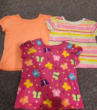 Garanimals Lot of 3 summer tshirts 12 Months