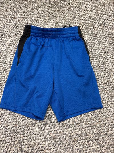 Athletic works Blue and black athletic shorts 6T/6
