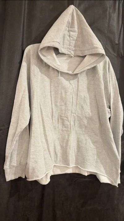 EYE CANDY LIGHT GREY HOODIE Women's 3X