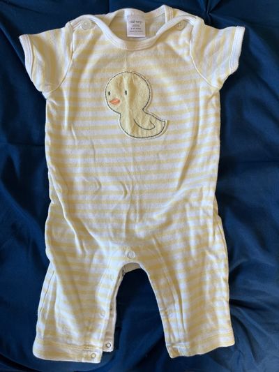 Old navy short sleeved one piece duck 3-6 Months