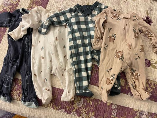 N/a NB size Woodland Sleepers 0-3 Months