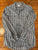 Lacoste Size 40 logo gray light blue long sleeve button down Men's - M