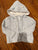 Polo Ralph Lauren Baby blue hooded knit cardigan 12 Months