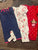 Lot of carters long sleeve footless pajamas Size 3m 3 Months
