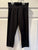 Justice Size 12/14 black stretchy capris 10-12