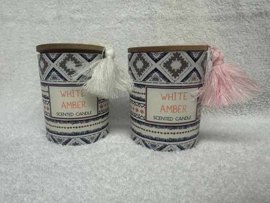 2 Brand New Candles. Boho White Amber Scent 2 Brand New Candles. Boho White Amber Scent