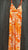 DEREK HEART ORANGE AND WHITE FLORAL PATTERN Women's - M