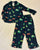 Wondershop Long sleeve button down shirt and pants set, Christmas trucks 2T