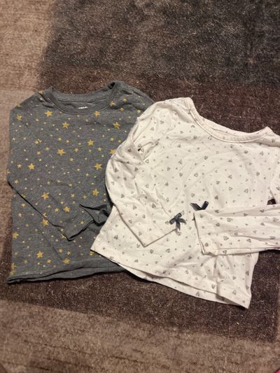 Hearts and stars long sleeve shirt  2T