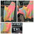 Tie dye One should flowy rainbow top Women's 1X