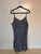 Old Navy Navy A-Line Dress w White Geometric Print Women's XXL 18