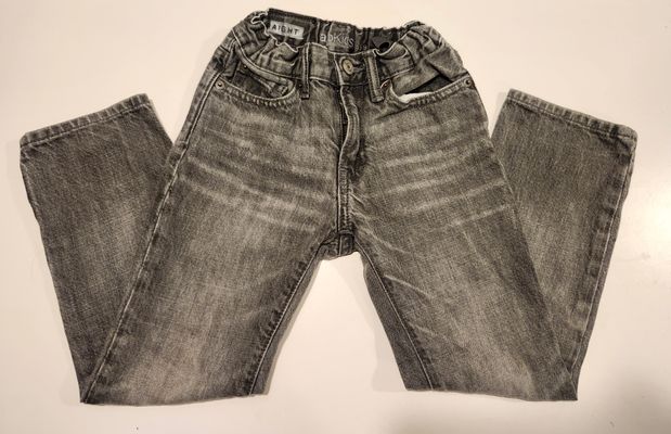 Gap Gray straight leg jeans pants 6T/6