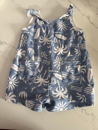Grayson mini Blue romper 4T