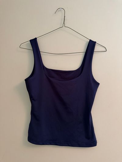 Navy Silky Tank top Women's - S