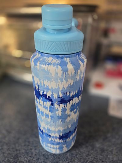 TAL 40oz tie dye water bottle stainless steel