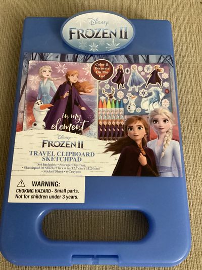 Disney frozen 2 Disney frozen 2 travel clipboard and sketch pad