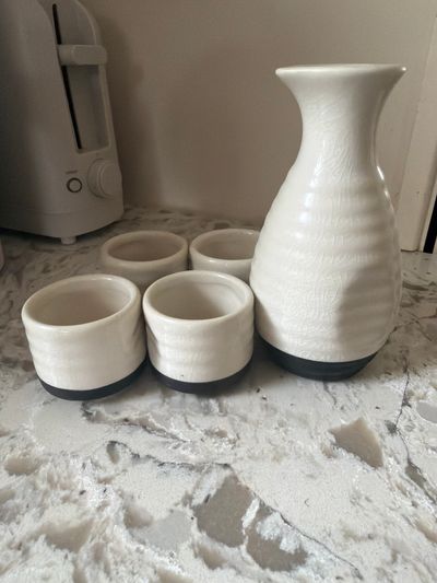 Stoneware Sake Set
